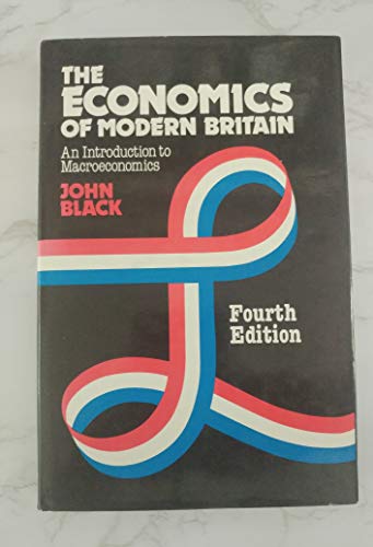 9780631139089: The Economics of Modern Britain: Introduction to Macroeconomics