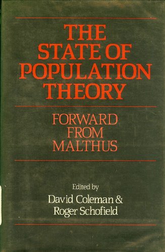 9780631139751: The State of Population Theory: Forward from Malthus