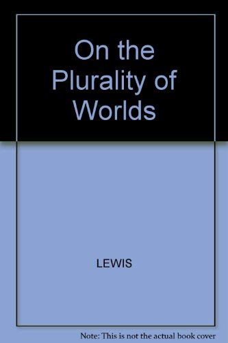 9780631139935: On the Plurality of Worlds