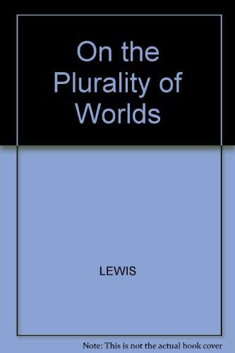 9780631139935: On the plurality of worlds
