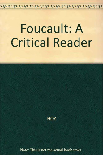 Beispielbild fr Foucault: A Critical Reader zum Verkauf von WorldofBooks