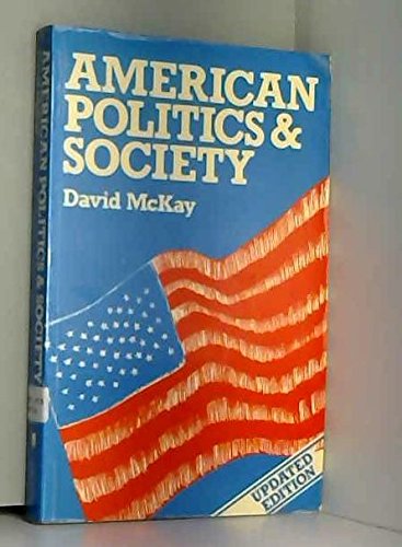 9780631141419: American Politics and Society
