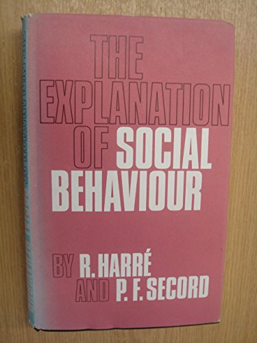 9780631142201: The explanation of social behaviour