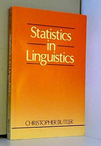 Imagen de archivo de Statistics in Linguistics a la venta por HPB-Red