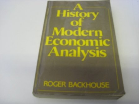 Beispielbild fr History of Modern Economic Analysis zum Verkauf von Stefan's Book Odyssey