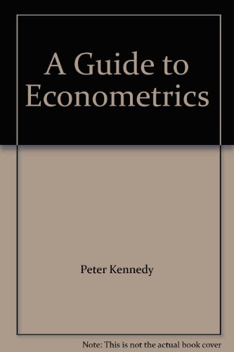 9780631144212: A Guide to Econometrics