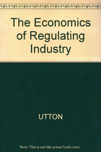 Stock image for The economics of regulating industry. Ex-Library. for sale by Yushodo Co., Ltd.