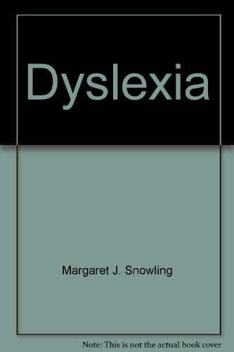 9780631144328: Dyslexia: A Cognitive-developmental Perspective