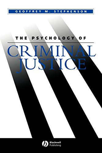 9780631145479: Psychology of Criminal Justice
