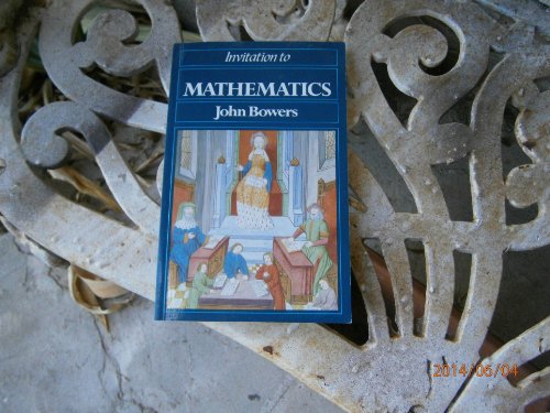 Stock image for Invitation to Mathematics for sale by Half Price Books Inc.