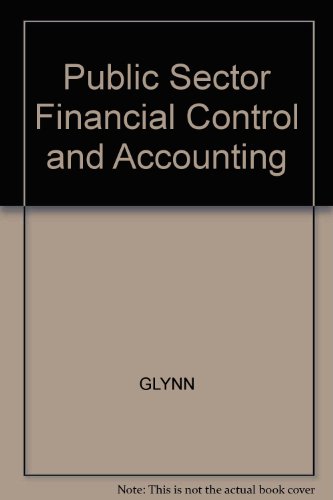Beispielbild fr Public Sector Financial Control and Accounting zum Verkauf von Anybook.com