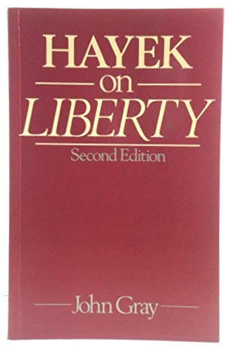 Hayek on Liberty (9780631148142) by Gray, John