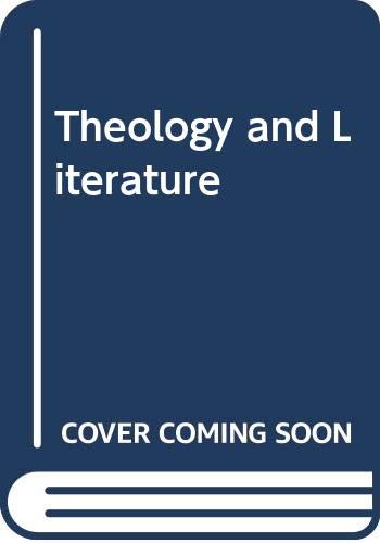 9780631148487: Theology And Literature