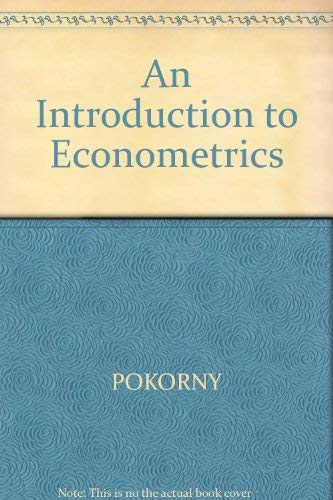 Stock image for An Introduction to Econometrics for sale by Better World Books