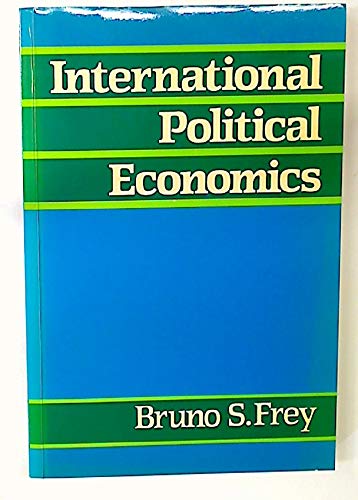 Stock image for International Political Economics for sale by Better World Books
