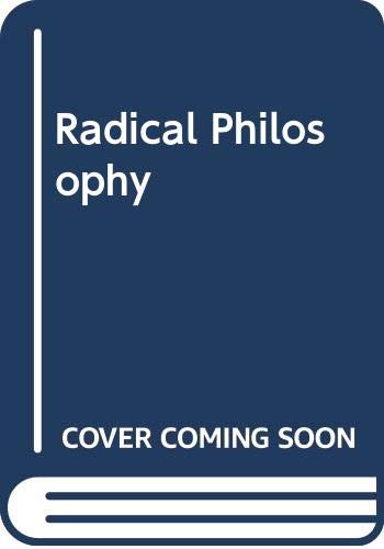 Imagen de archivo de Radical Philosophy a la venta por ThriftBooks-Atlanta