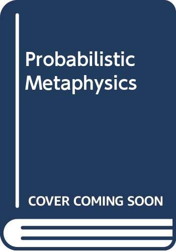 Probabilistic Metaphysics (9780631150497) by Suppes, Patrick