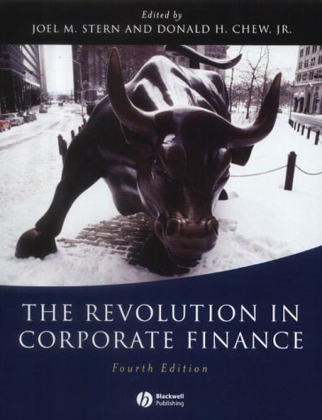 Beispielbild fr The Revolution in corporate finance. Ex-Library. zum Verkauf von Yushodo Co., Ltd.