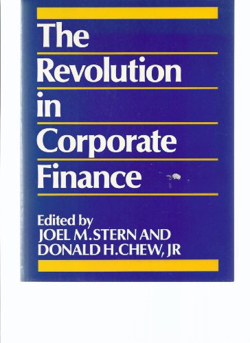 Stock image for The Revolution in Corporate Finance for sale by Better World Books