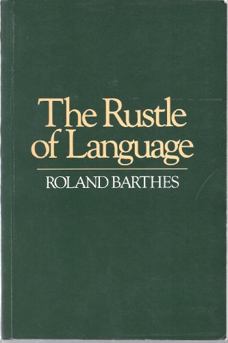 9780631152163: The Rustle of Language