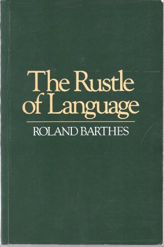 Stock image for The Rustle of Language for sale by Green Ink Booksellers