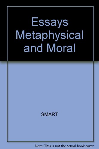 9780631152460: Essays Metaphysical and Moral
