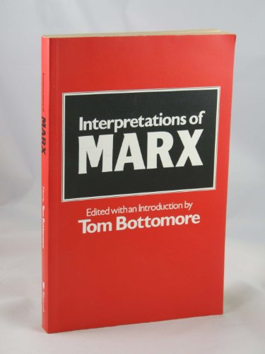 Stock image for Interpretations of Marx for sale by Theoria Books