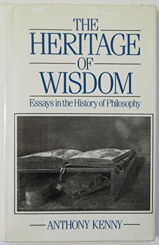 Beispielbild fr The Heritage Of Wisdom: Essays on the History of Philosophy zum Verkauf von AwesomeBooks