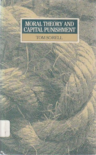 9780631153214: Moral theory and capital punishment