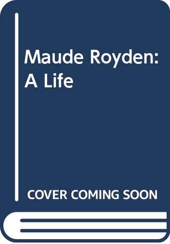 9780631154228: Maude Royden