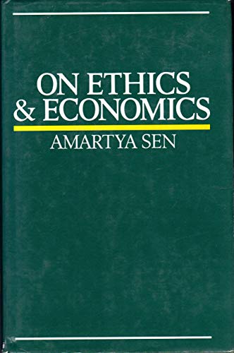 Imagen de archivo de On Ethics and Economics a la venta por Better World Books: West
