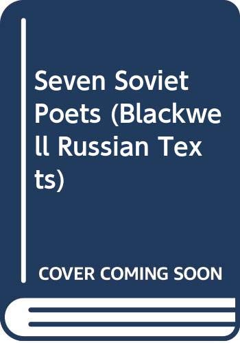 9780631155676: Seven Soviet Poets (Russian texts)