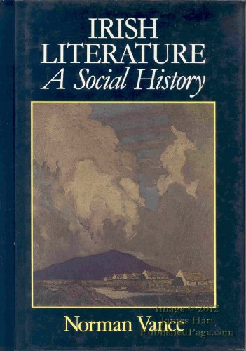 Stock image for Irish Literature : A Social History for sale by Better World Books