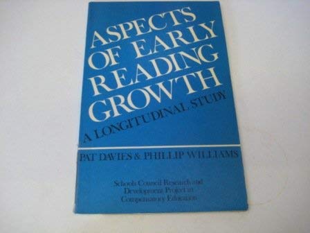 Aspects of early reading growth: A longitudinal study (9780631156505) by Great Britain
