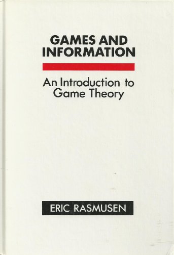 Beispielbild fr Games and information: An introduction to game theory zum Verkauf von Wonder Book