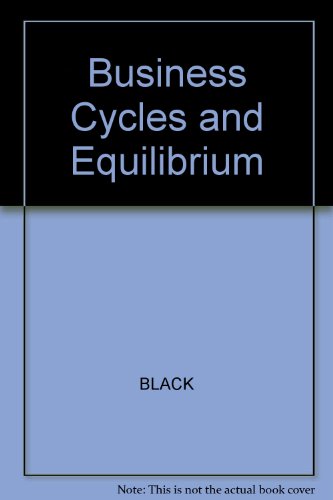 Stock image for Business Cycles and Equilibrium for sale by HPB-Ruby