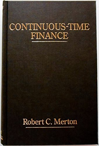9780631158479: Continuous–Time Finance