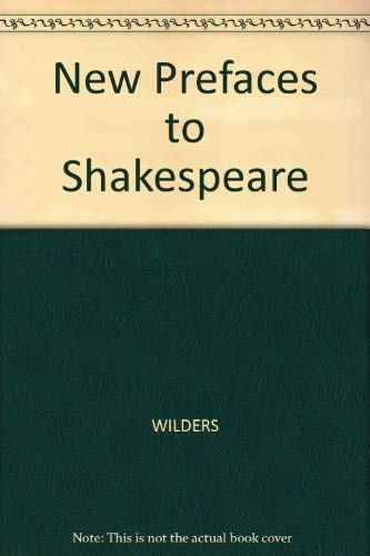 New Prefaces to Shakespeare