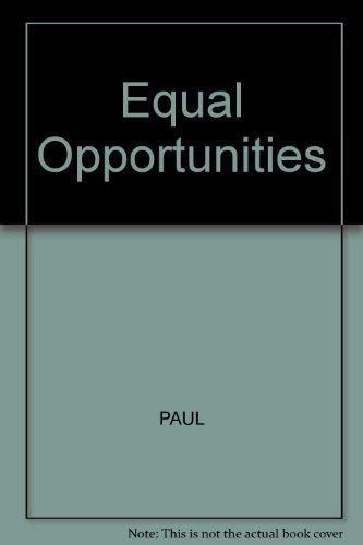 Beispielbild fr Equal Opportunity. zum Verkauf von G. & J. CHESTERS