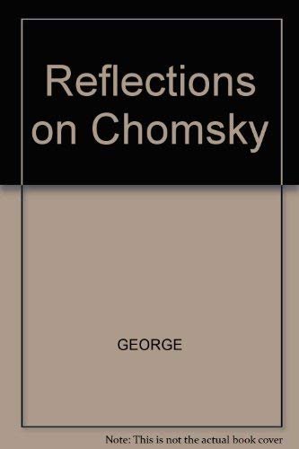 9780631159766: Reflections on Chomsky