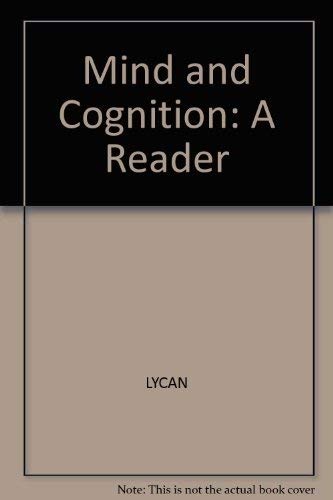 Mind and Cognition - Lycan, William G.