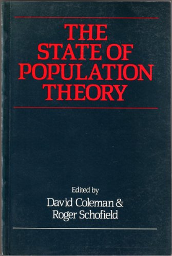 Stock image for The State of Population Theory: Forward from Malthus for sale by Gardner's Used Books, Inc.