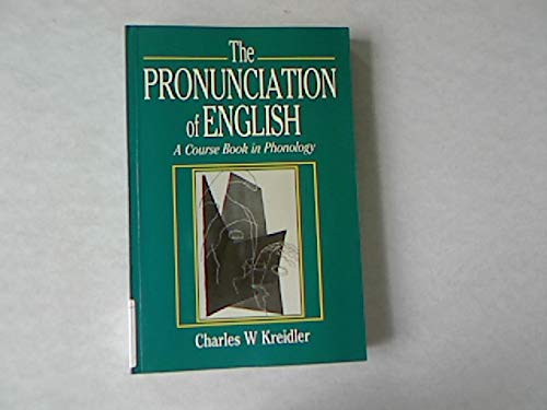 9780631162186: The Pronunciation of English: Course Book in Phonology