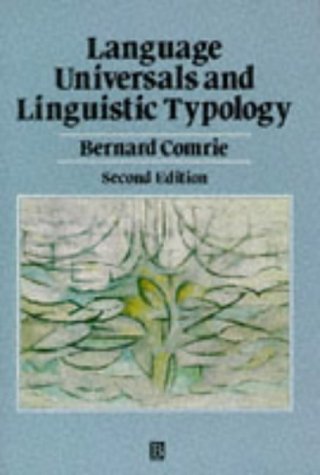 Beispielbild fr Language Universals and Linguistic Typology zum Verkauf von WorldofBooks