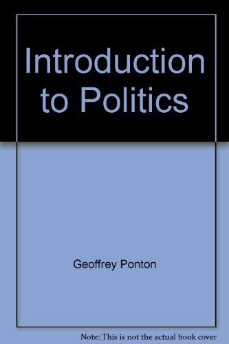 Imagen de archivo de Introduction to Politics a la venta por WorldofBooks