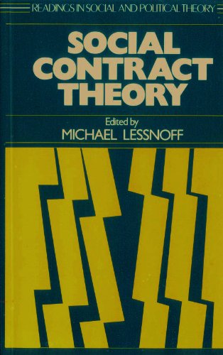 Imagen de archivo de social contract theory a la venta por Antiquariat Walter Nowak