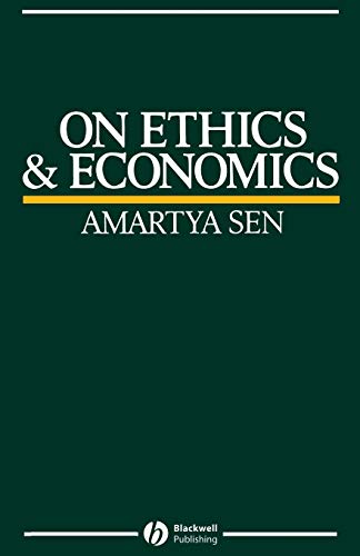 9780631164012: On Ethics and Economics (Royer Lectures)