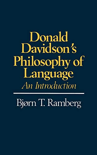 9780631164586: Donald Davidson: Philosophy of Language