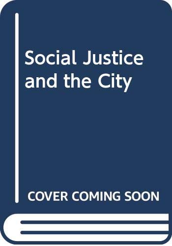 9780631164760: Social Justice and the City