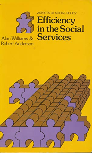 9780631165804: Efficiency in the Social Services